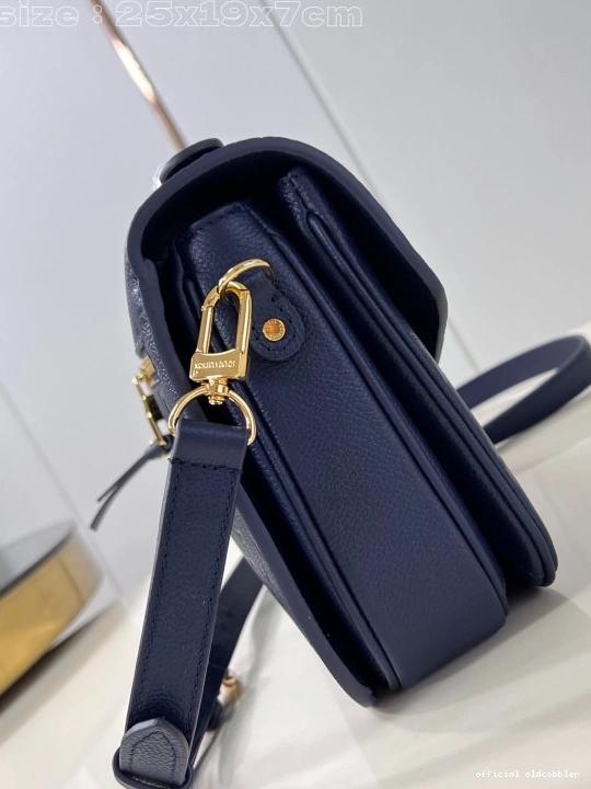 Official oldcobbler METIS-25*19*7cm VUITTON POCHETTE LOUIS 0725